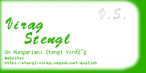 virag stengl business card